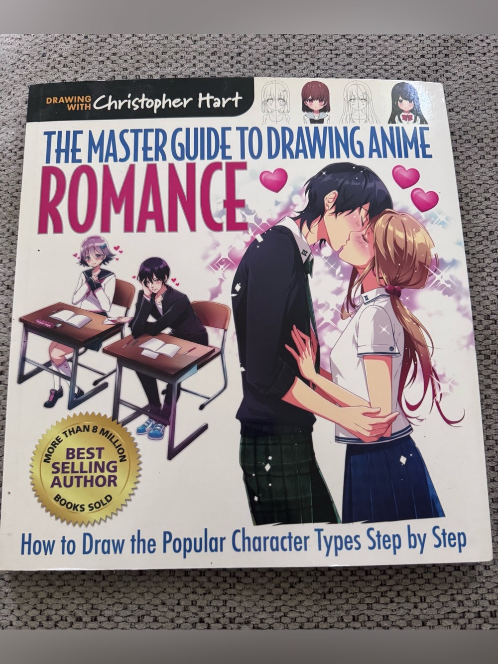 The Master Guide to Drawing Anime: Romance - Pink Cover by Christopher Hart